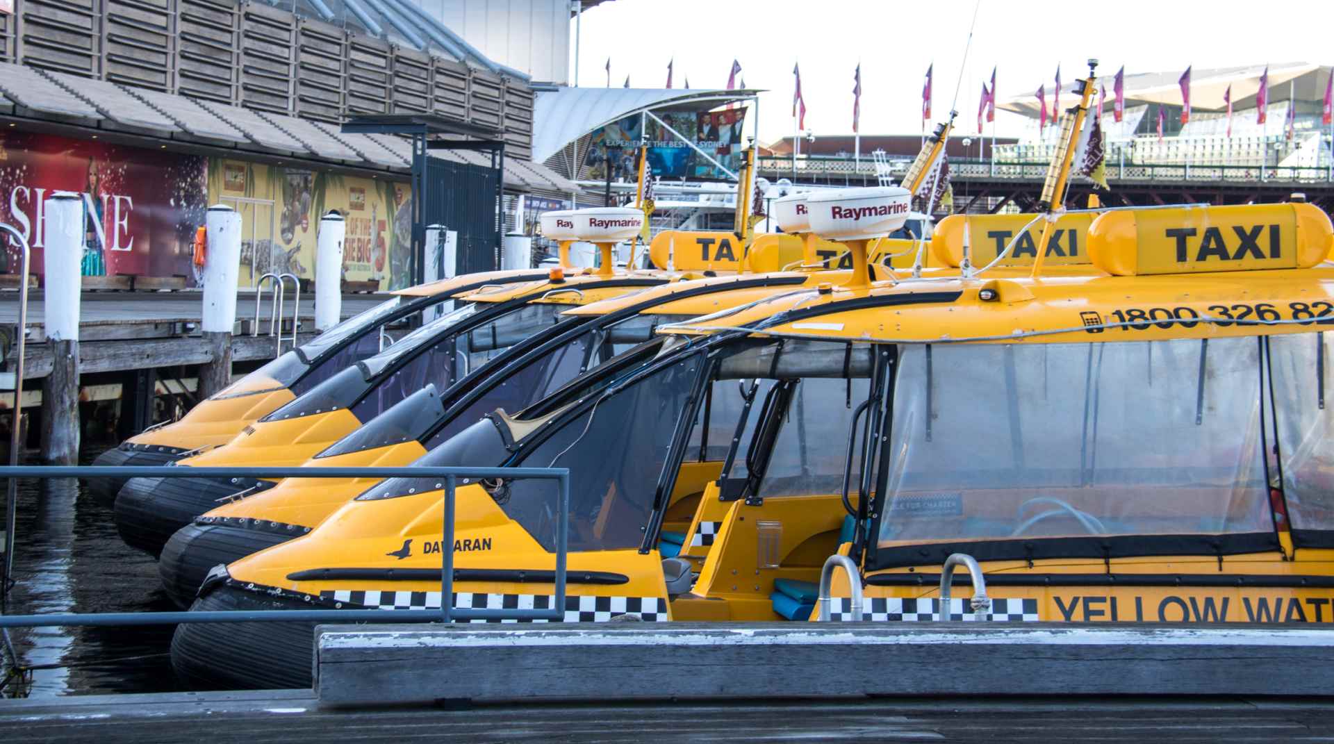 Aussie Water Taxis Sydney Harbour tours Darling Harbour