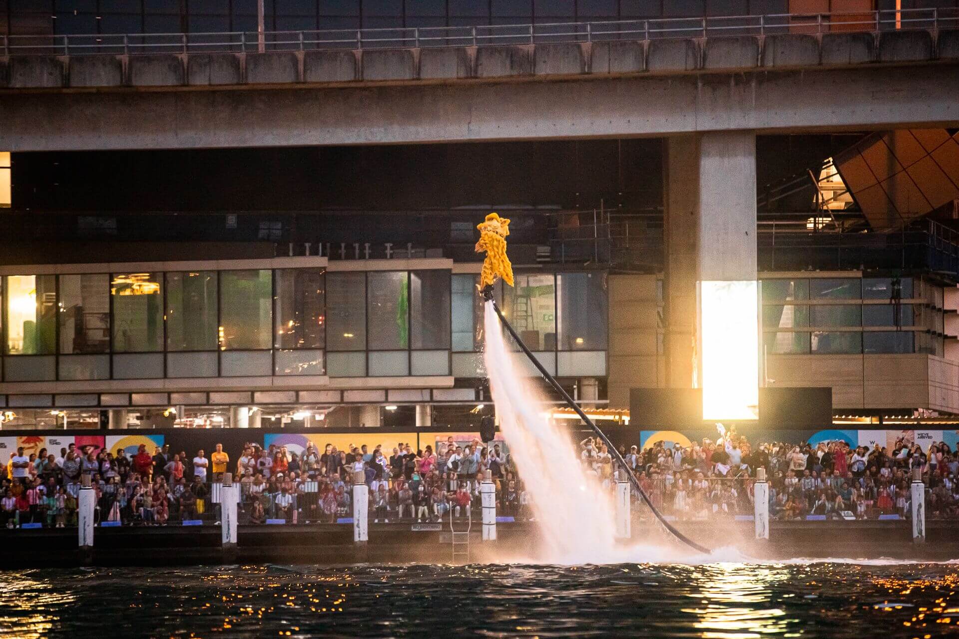 Lunar New Year Jet Pack Shows Darling Harbour